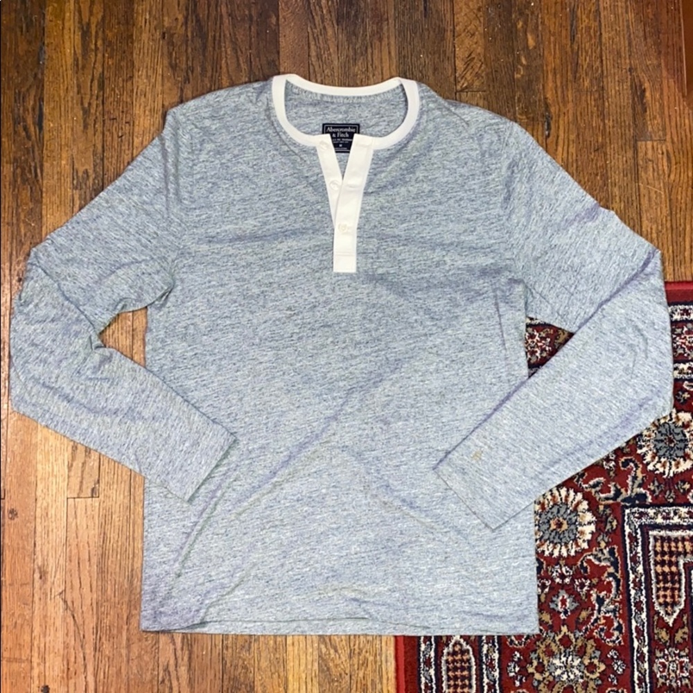 Grey Henley Tee